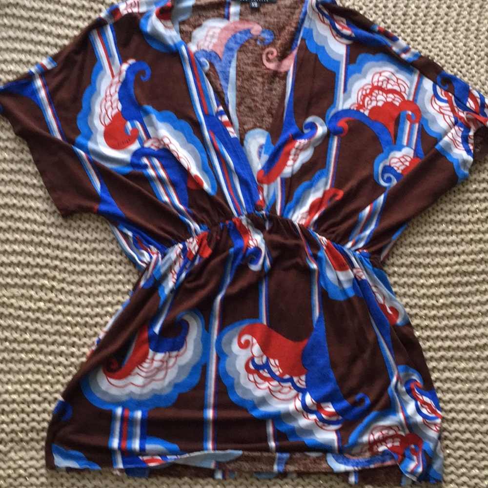 T Bags flounce top